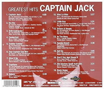 キャプテン・ジャック　グレイテスト・ヒッツ　～ CAPTAIN JACK ～ Greatest Hits : Captain Jack | HMV&BOOKS online - TOCP-70019