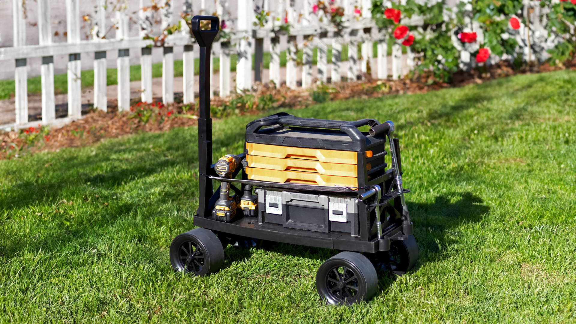 Amazon.com : Mighty Max Cart | Collapsible Outdoor Utility Wagon