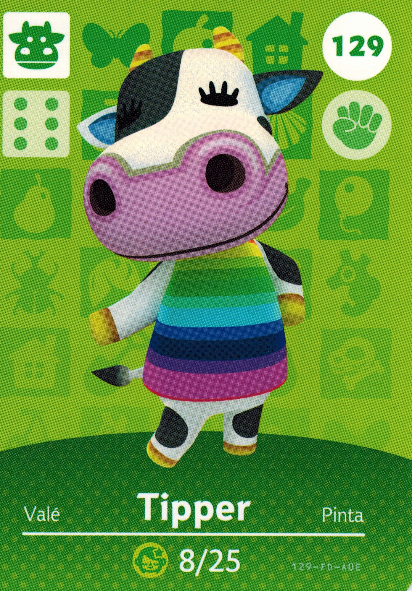 Nintendo Animal Crossing Happy Home Designer Amiibo Card Tipper