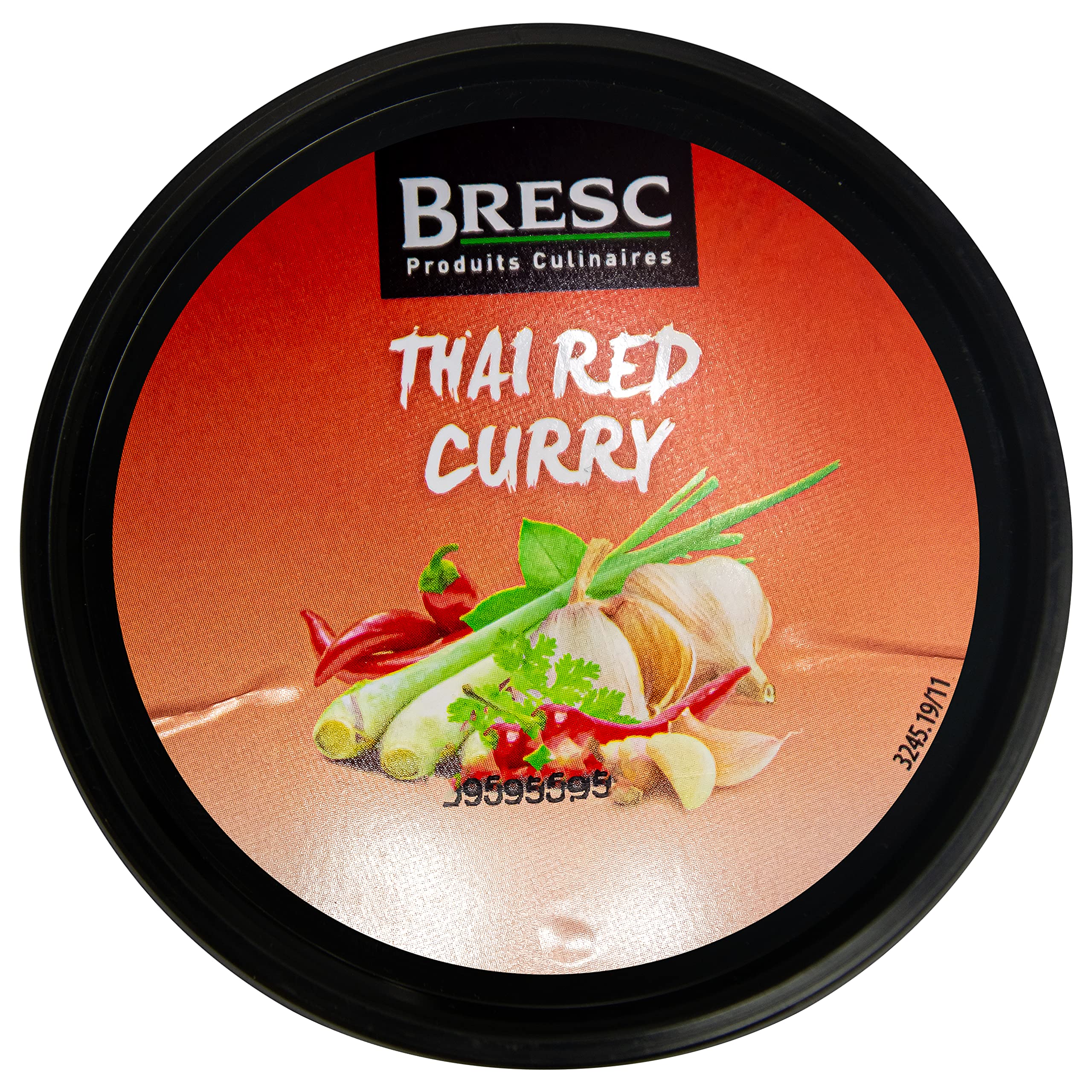 Bresc Thai Red Curry Spice Mix - 5x 450g - authentische thailändische Gewürzmischung, Kräutermischung für rotes Curry, mittelscharf bis scharf, vegan, passt zu Tofu Gemüse Reis Fleisch Fisch