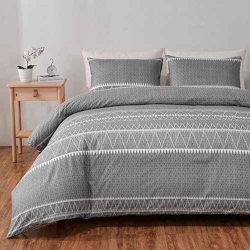 Miniatura 3 de GETIANN - Juego de funda de edredón suave de microfibra hipoalergénica ligera con 2 fundas de almohada de calidad hotelera