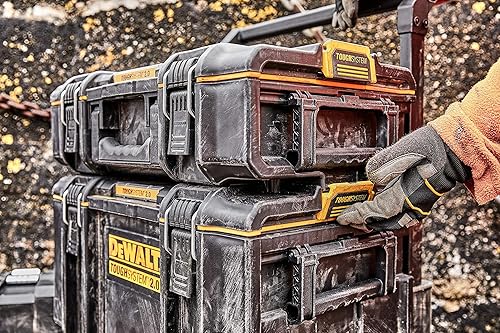 Miniatura 13 de Caja de herramientas DS300 duradera con sello IP65, carga de 110.2 lbs, bloqueo automático, bandeja extraíble y diseño listo para rastreador, ideal