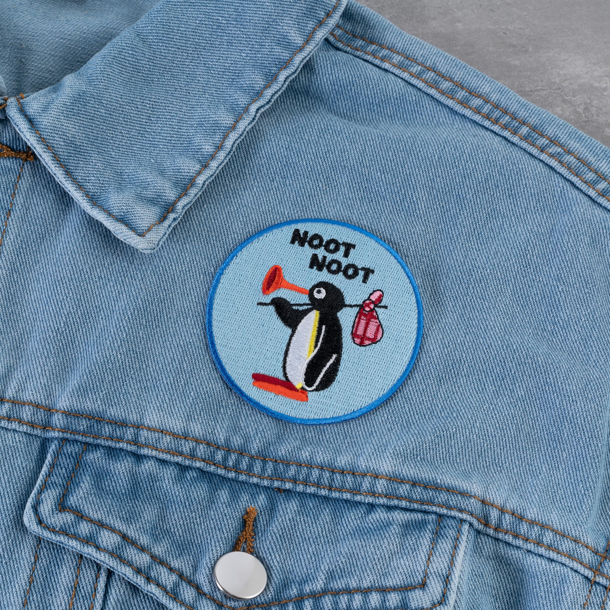 Urbanski Patch Mignon Pingouin à Thermocoller Sur 8,3 X 7,6 Cm