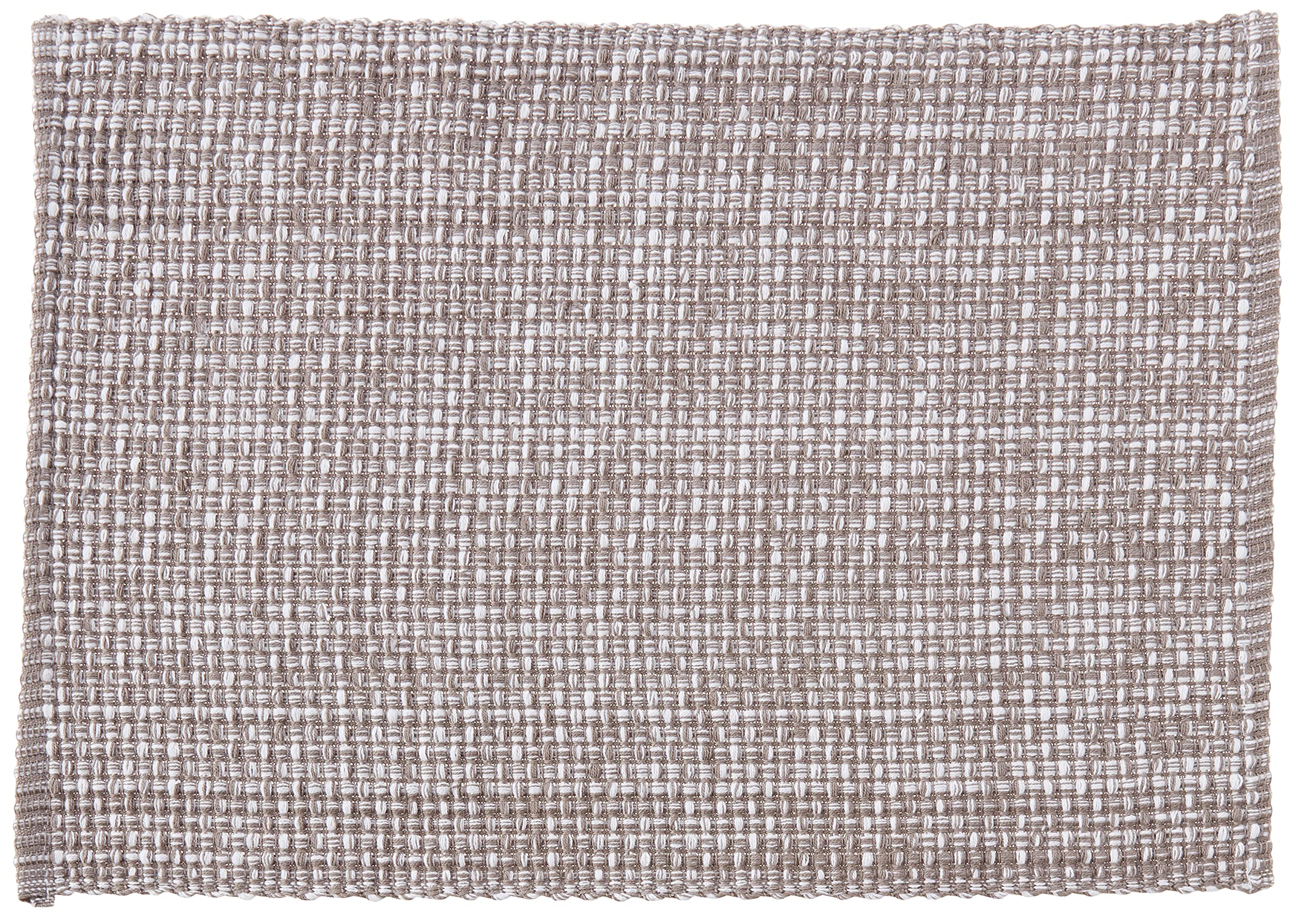 Sweet Home Collection Trends Two Tone 100% Katoen Geweven Placemat (4 Pack), 13 x 19, Navy