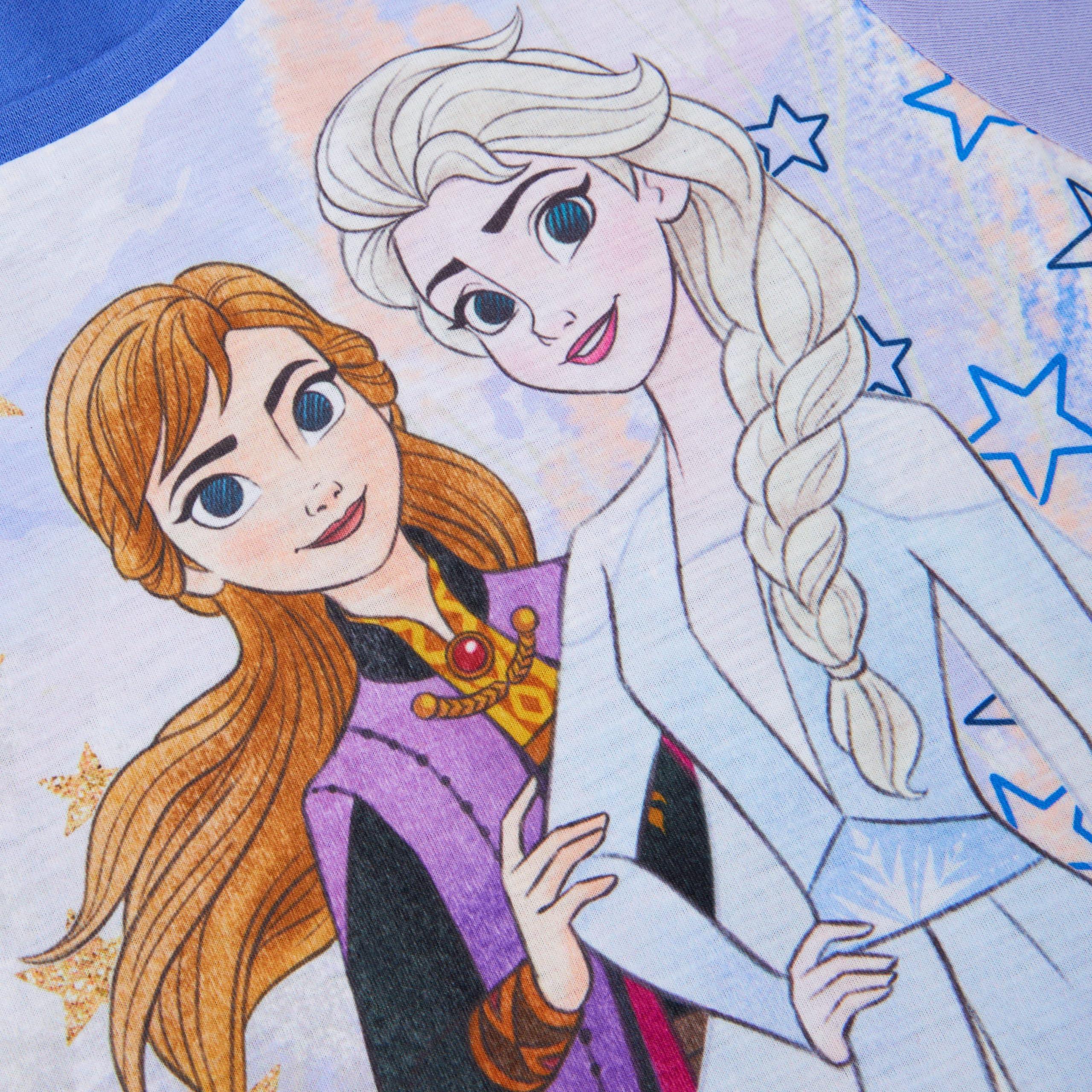 Disney Pyjama court pour fille La Reine des Neiges