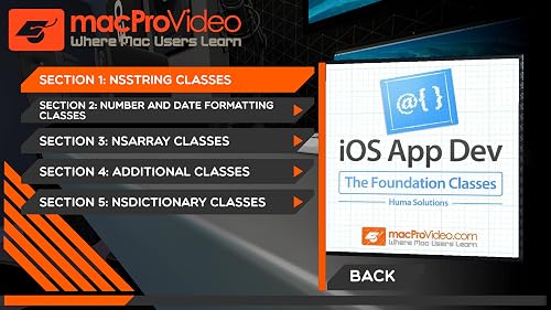 Foundation Classes Course for IOS App Dev – vue 5
