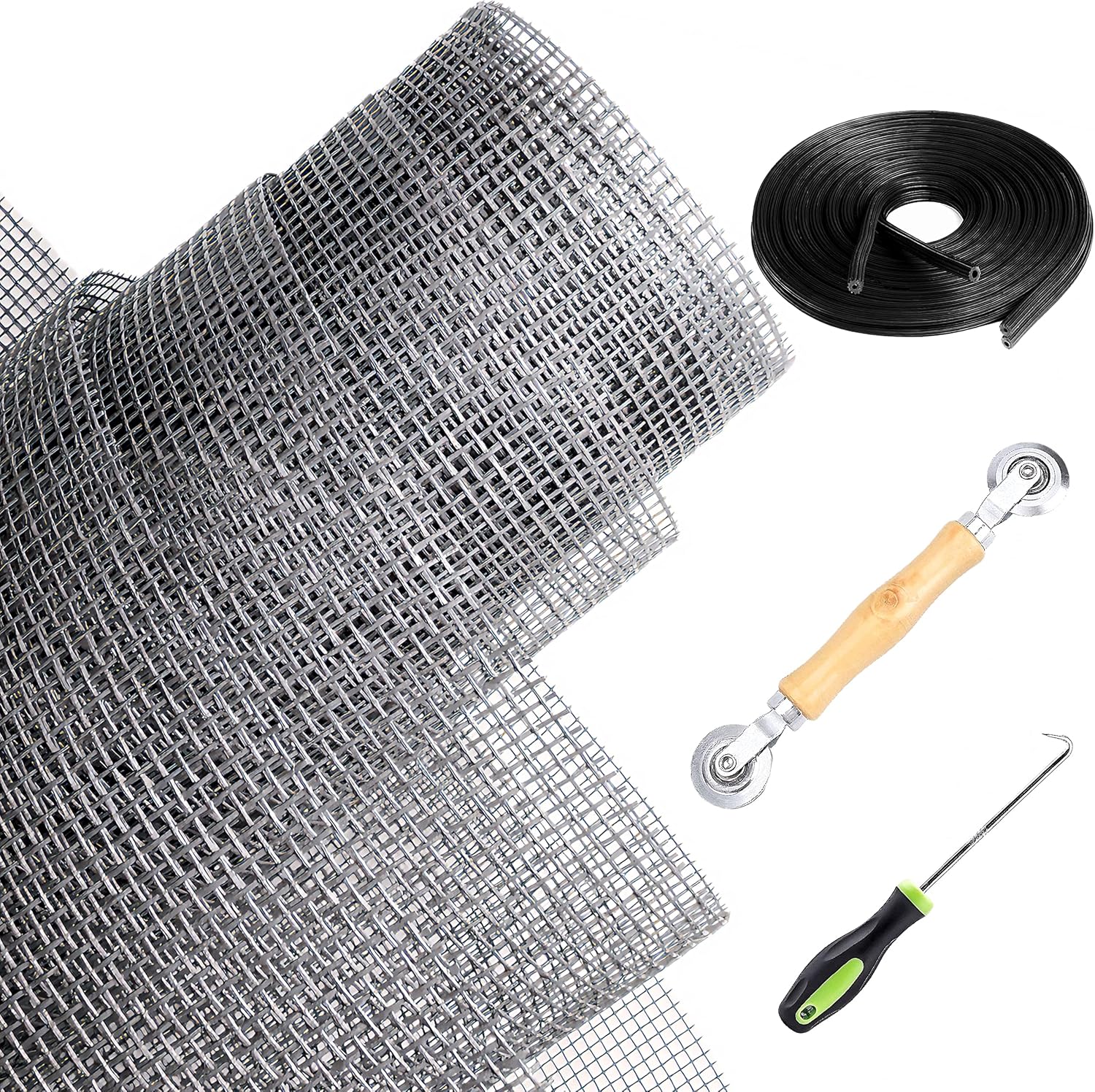 Window Screen Repair Kit, Window Screen and Screen Door Replacement