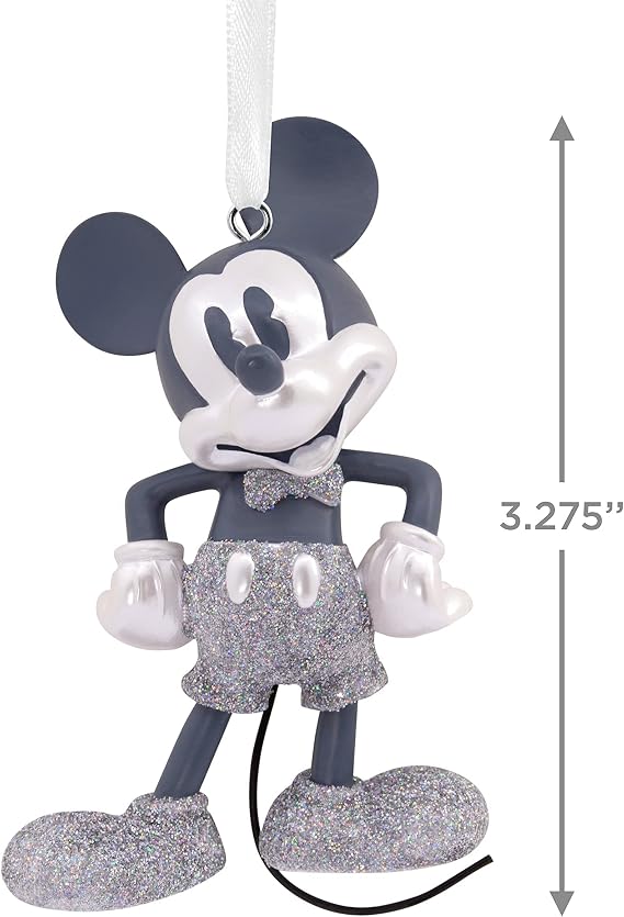Hallmark Disney 100th Anniversary Mickey Mouse Christmas Ornament