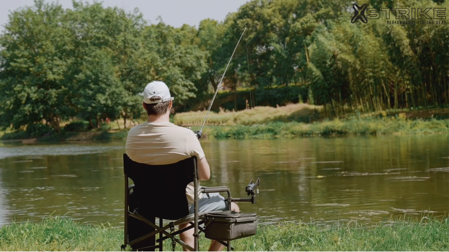 Amazon.com: X Strike Fishing Chairs with Rod Holder, Folding Ice