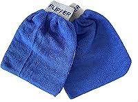 Vista 6 de Flipper FLIP-MITT - Guantes de limpieza de microfibra, paquete de 2 unidades, paño de rizo de doble cara y guantes de microfibra para limpieza