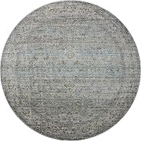Vista 128 de Loloi Jean Stoffer Katherine Collection KES-02 Ocean/Coral 2'-7'' x 10'-0'', .25" Pile Height, Runner Rug