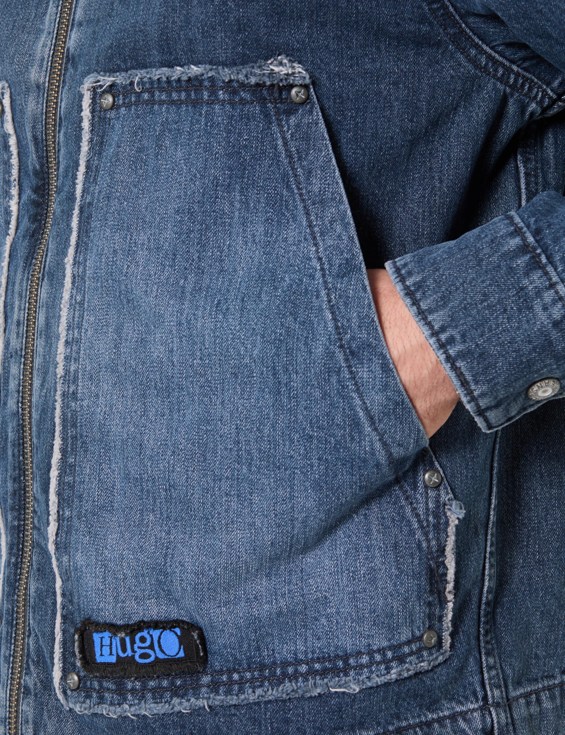 HUGO Herren Chian Jeans_Jacket_L