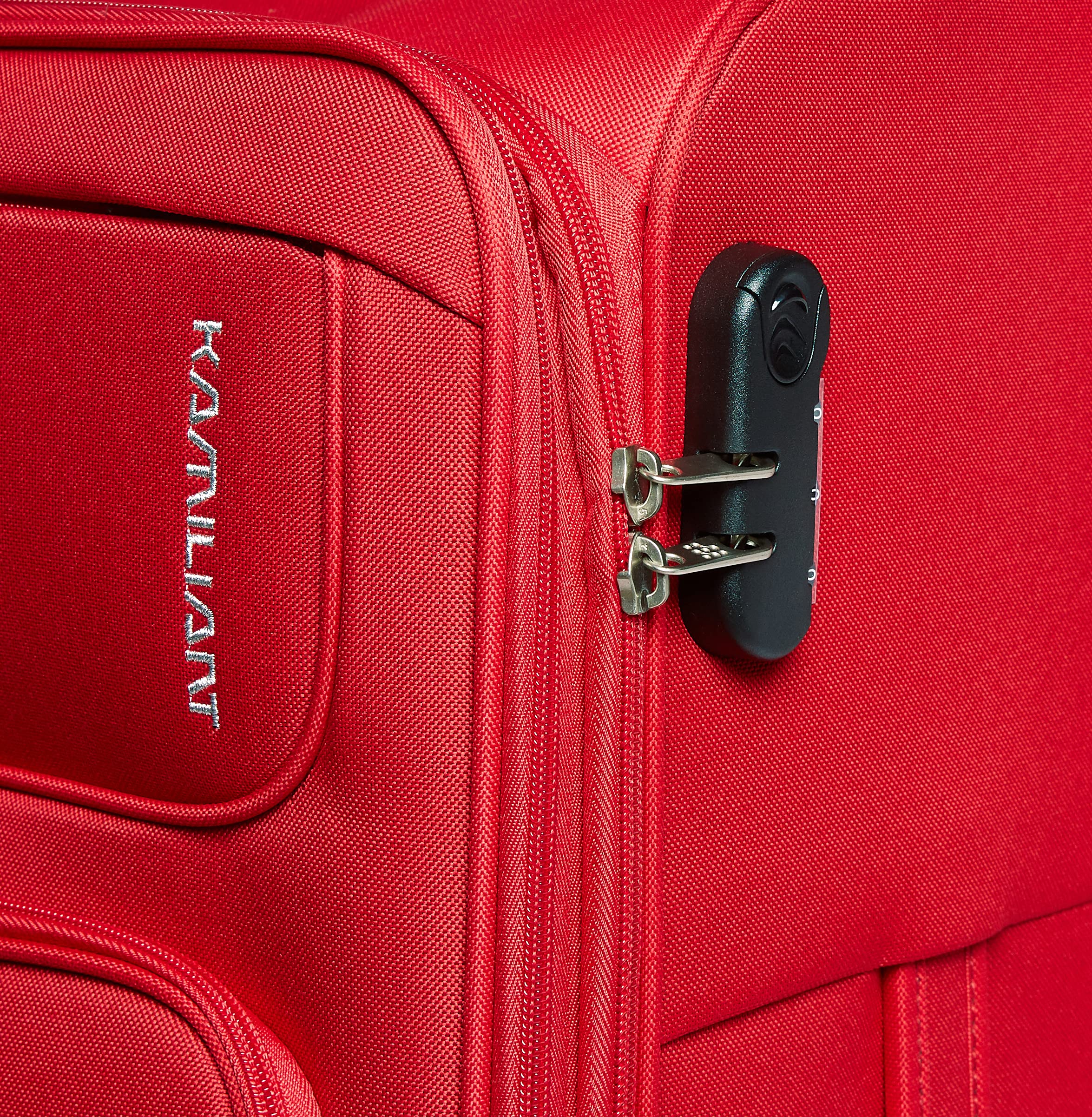 by American Tourister Himba Softside Spinner Luggage 64cm with 3 digit