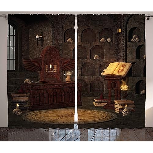 Gothic Curtains Amazon Com