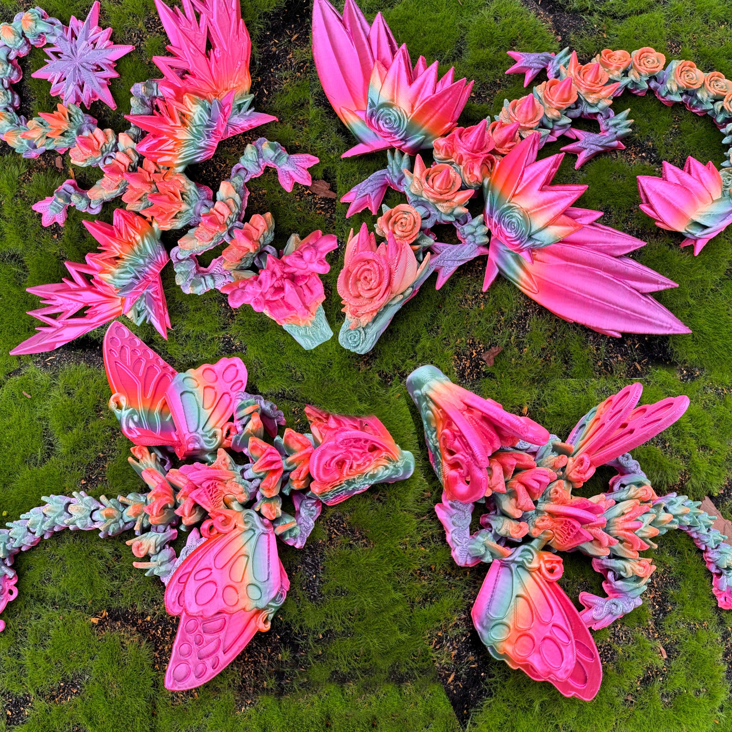 Silk Rainbow PLA Filament - Stunning Color Change Prints -3