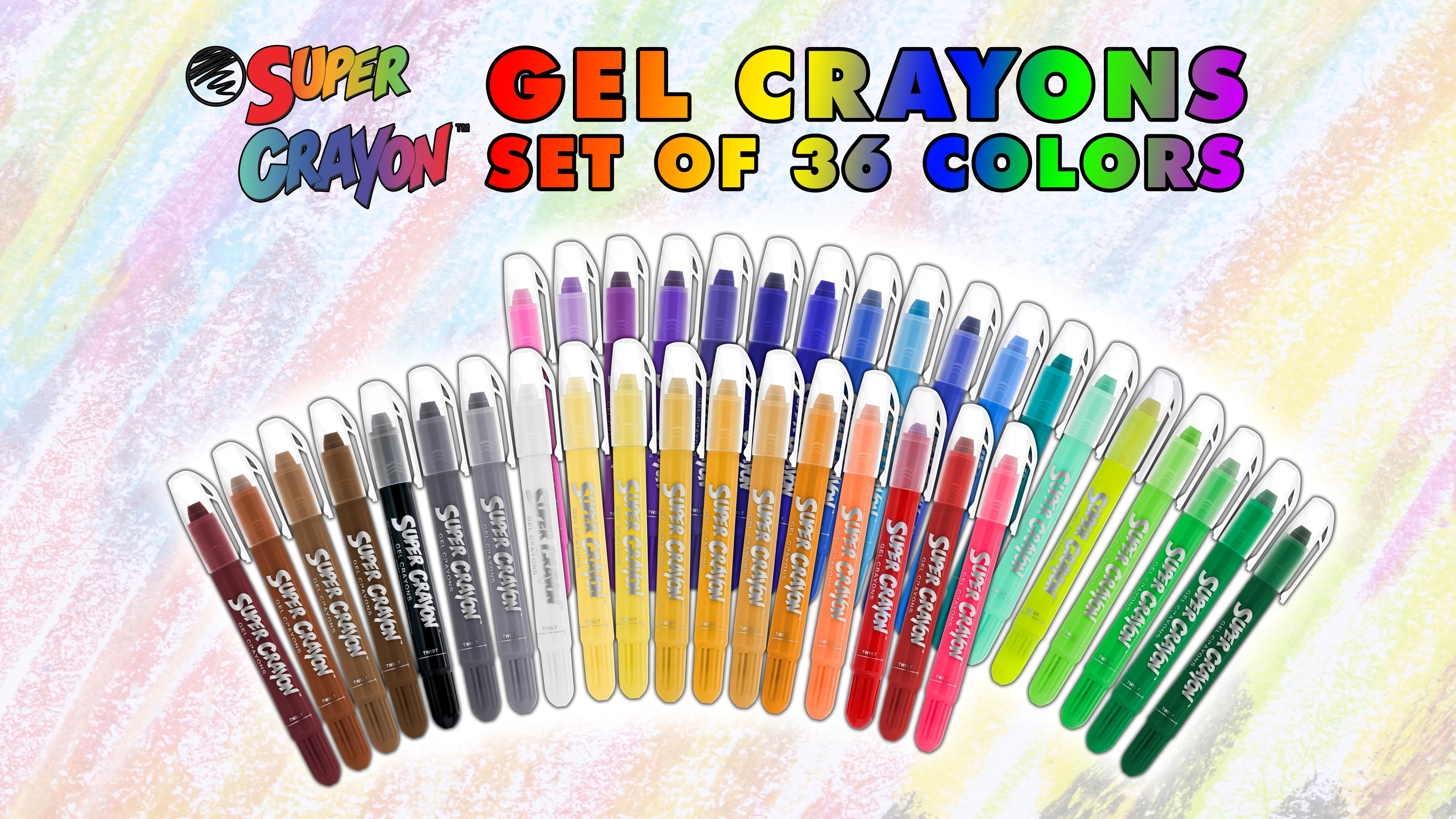 Amazon.com: U.S. Art Supply Jumbo Twistable Crayons Set of 36