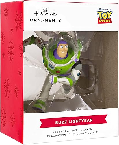 Miniatura 3 de Hallmark DisneyPixar Toy Story - Adorno colgante navideño de Buzz Lightyear