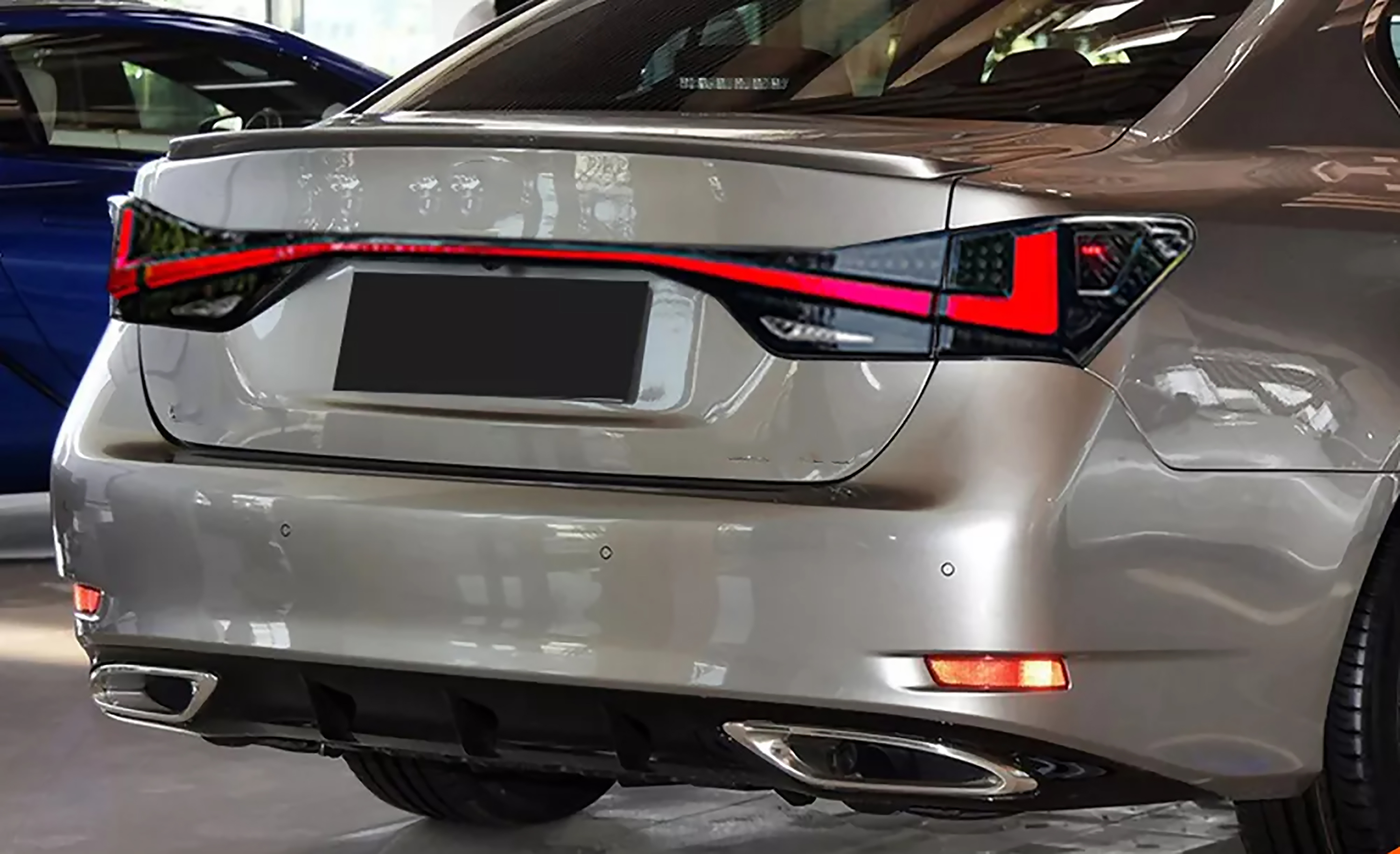 Amazon.com: inginuity time LED Black Tail Lights for Lexus GS350