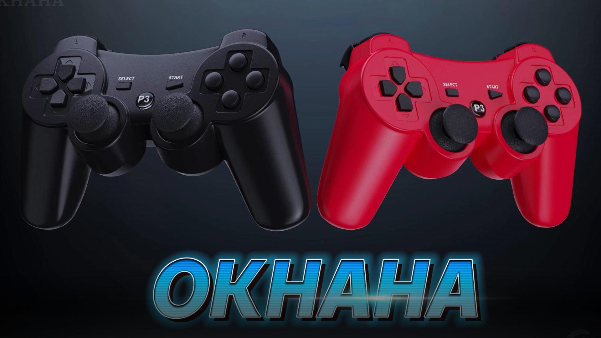 Amazon.com: OKHAHA Controller 2 Pack for PS3 Wireless Controller
