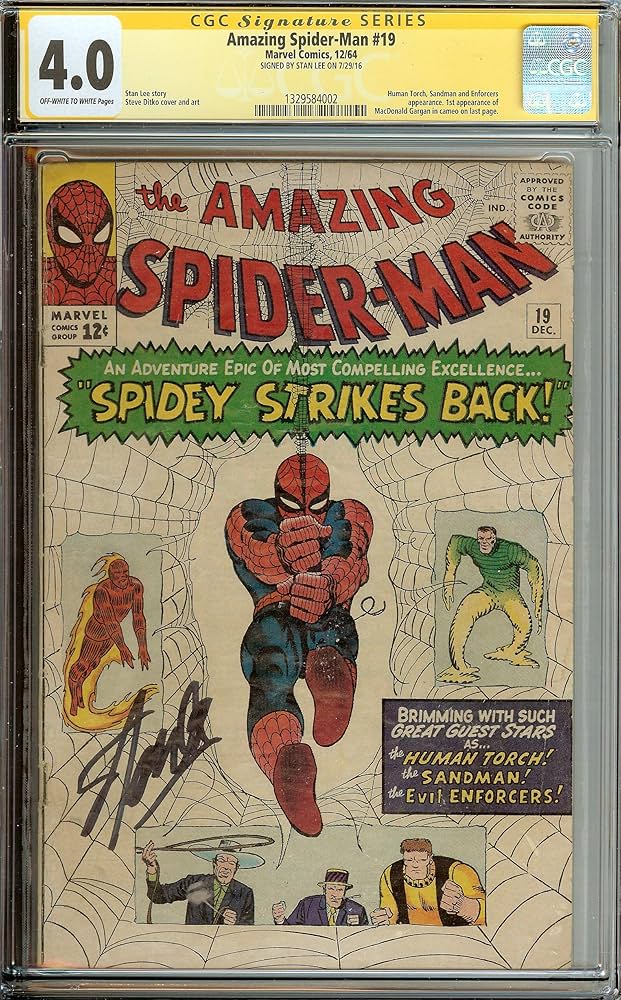 【アメコミリーフ】Amazing Spiderman サインド s-l400.jpg