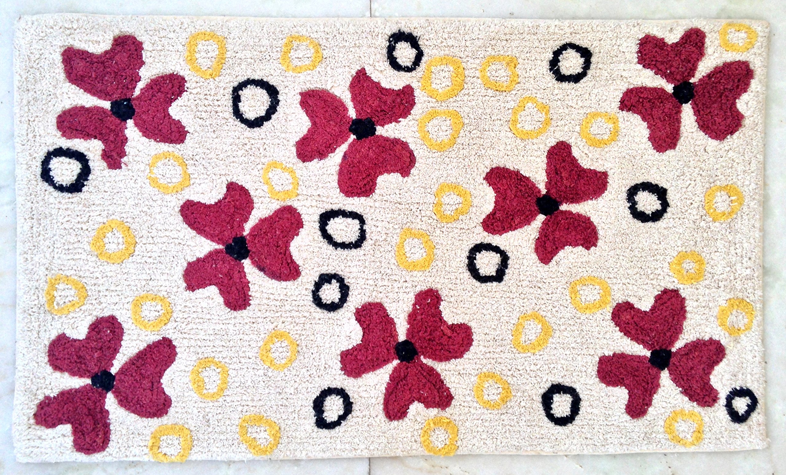 Modern Homes Designer Cotton Bath Mat