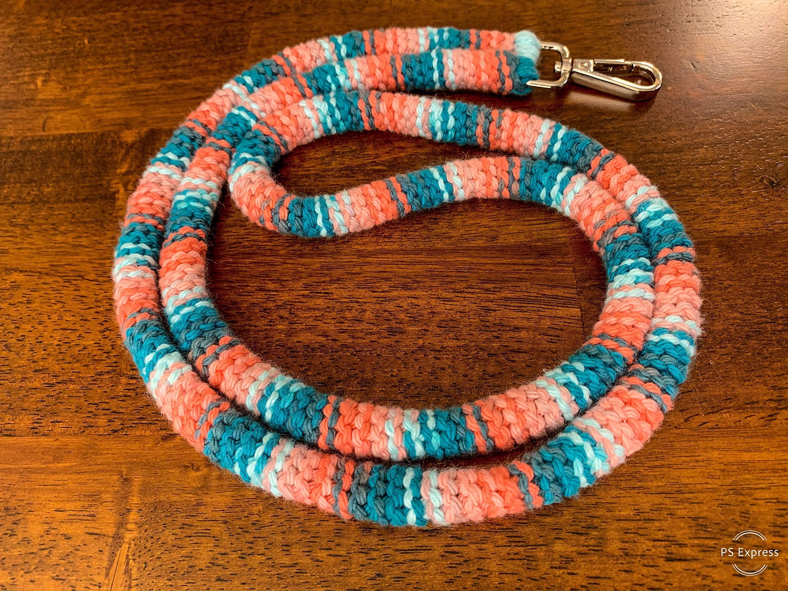 Cell Phone Carry Lanyard Crossbody Strap DropMeNot Coral