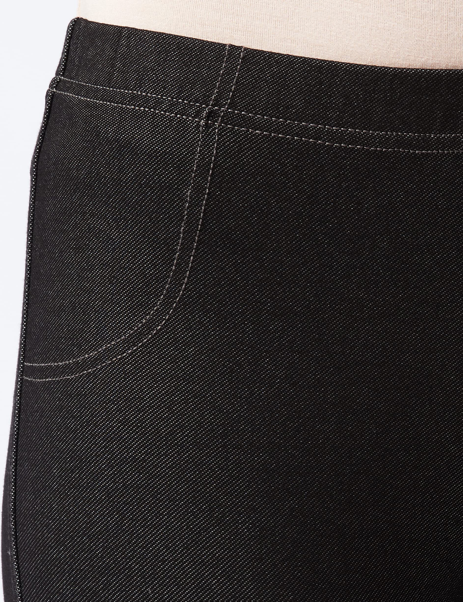 Nur Die - Treggings in Jeans-Look Relax & Go Stretch mit Taschen Komfortbund Skinny Fit, Leggings Donna