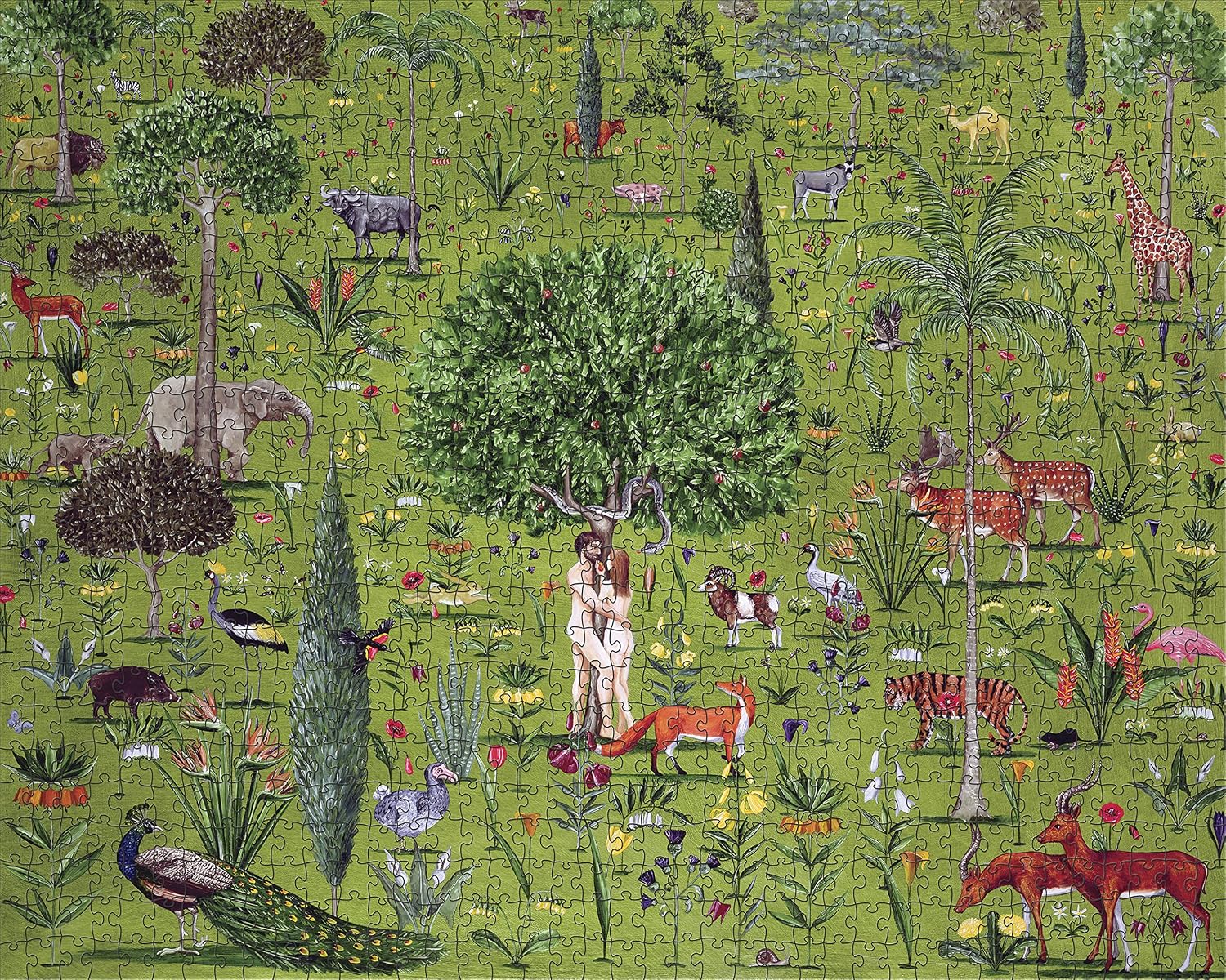 Pomegranate Rebecca Campbell: The Garden of Eden 1000-Piece Jigsaw Puzzle