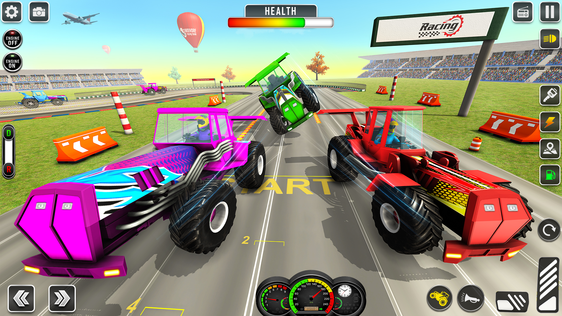 Real Tractor Race Driving Simulator: Ultimate Turbo Tractor Stunt with ...
