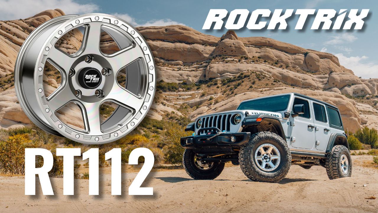 Amazon.com: RockTrix RT112 17 inch Wheel Compatible with Jeep