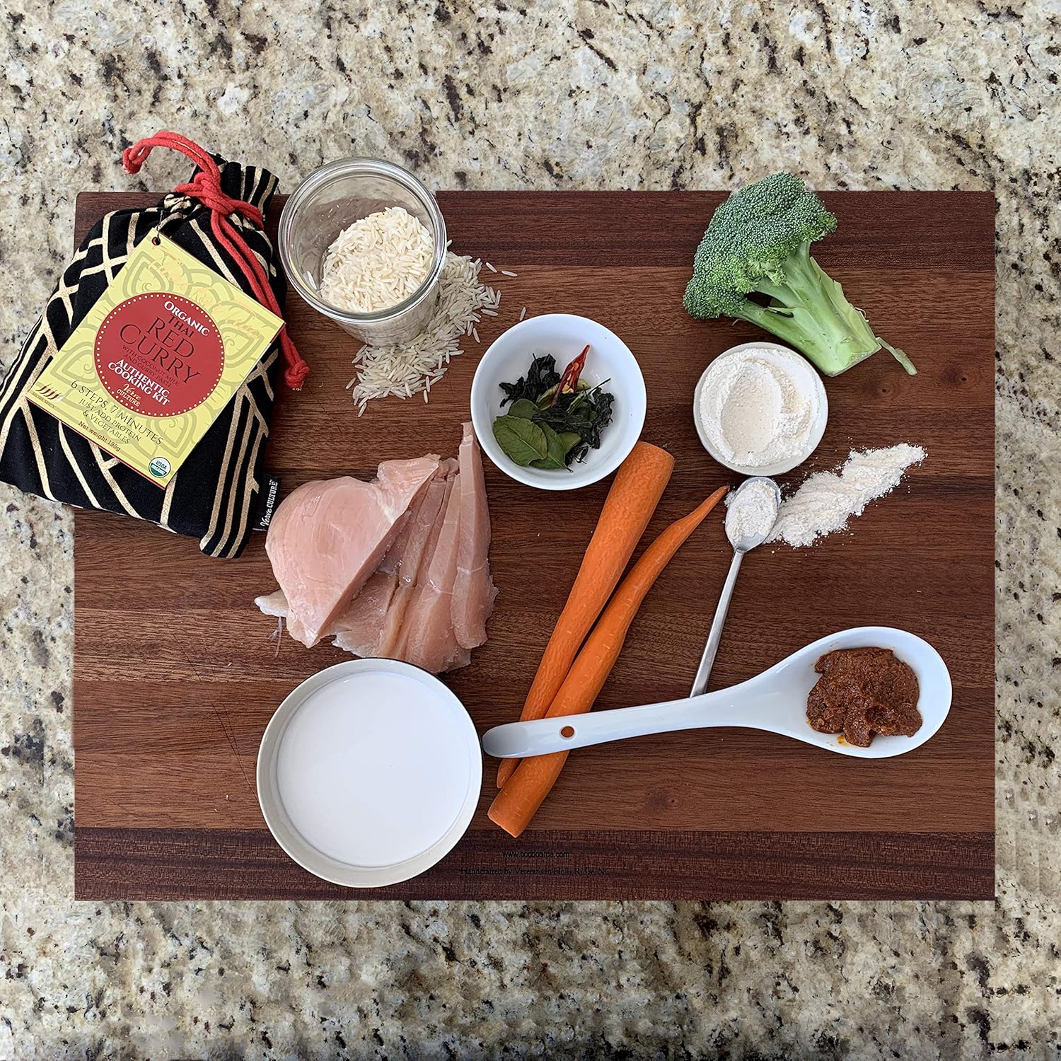 Verve Culture Thai for Two - Organic Thai Curry Cooking Sampler Kit | USDA Organic, Vegan, Gluten-Free | Made in Thailand