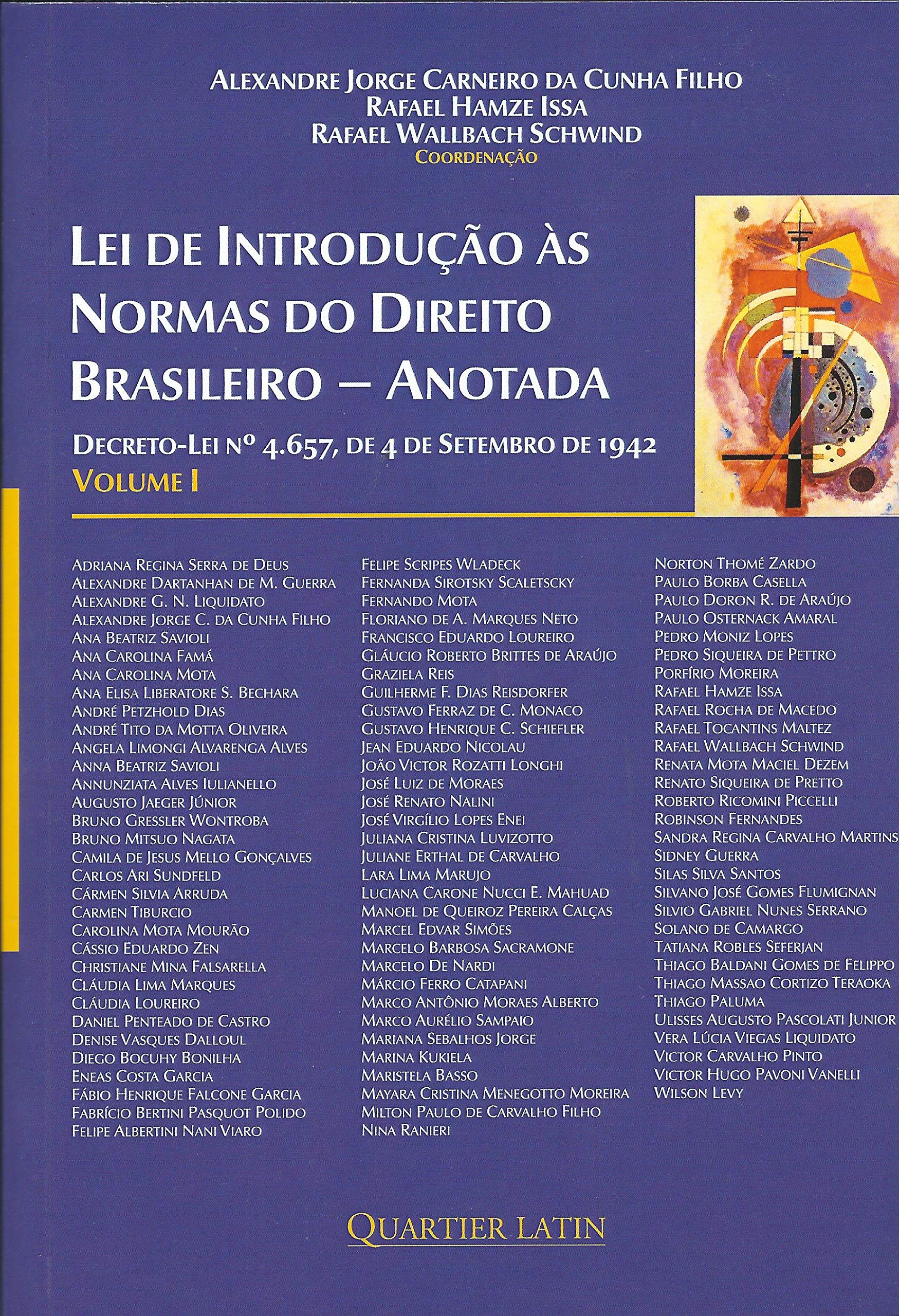 Capa de Lei de Introdução às Normas do Direito Brasileiro - Anotada - Volume I