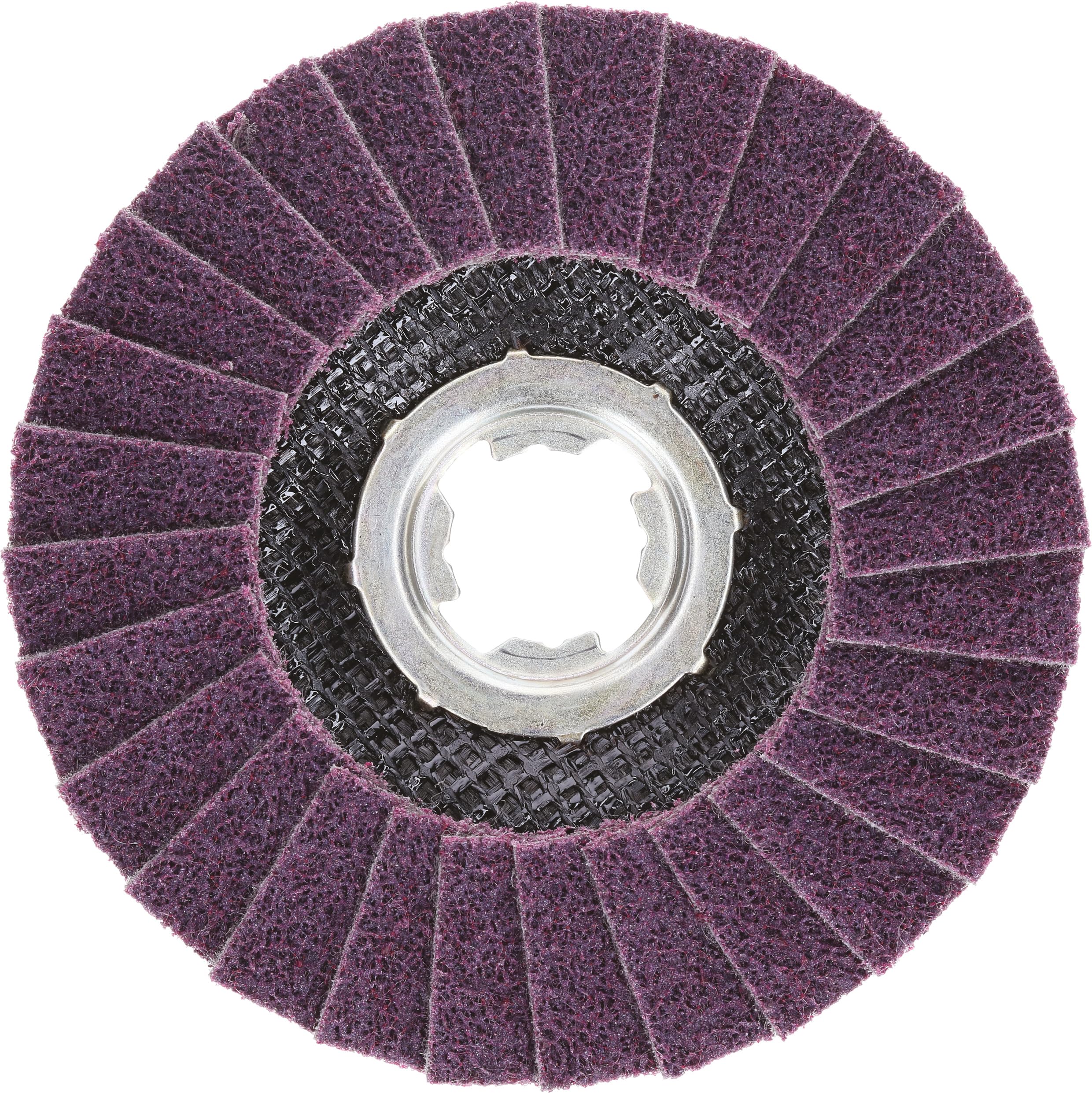 Bosch Bosch 1x EXPERT N475 Surface Conditioning Material X-LOCK Flap Discs (for Steel sheets, Stainless steel, Ø 115 mm, Medium, Profe