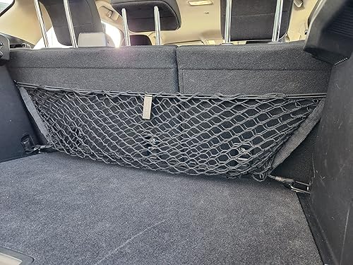 Miniatura 6 de Red de carga elástica para maletero estilo asiento trasero para Mazda CX-3 2016-2021 – Organizadores de maletero premium y almacenamiento – Red de