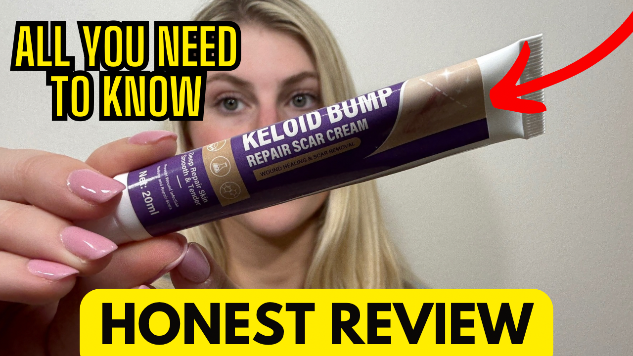 Watch Keloid Bump Removal Cream Review on Amazon Live
