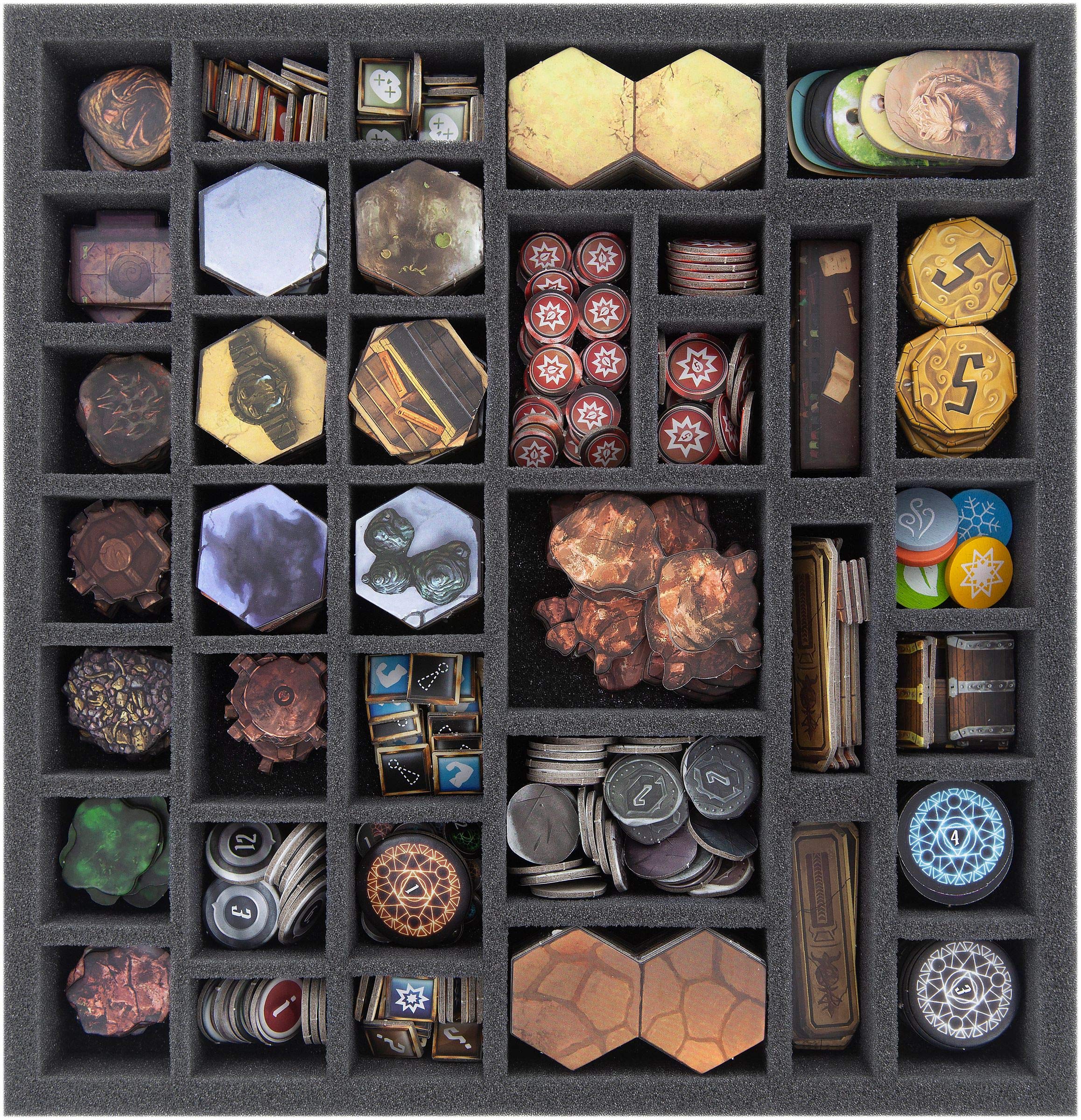 Zestaw piankowy Feldherr do Gloomhaven - pudełko do gier planszowych
