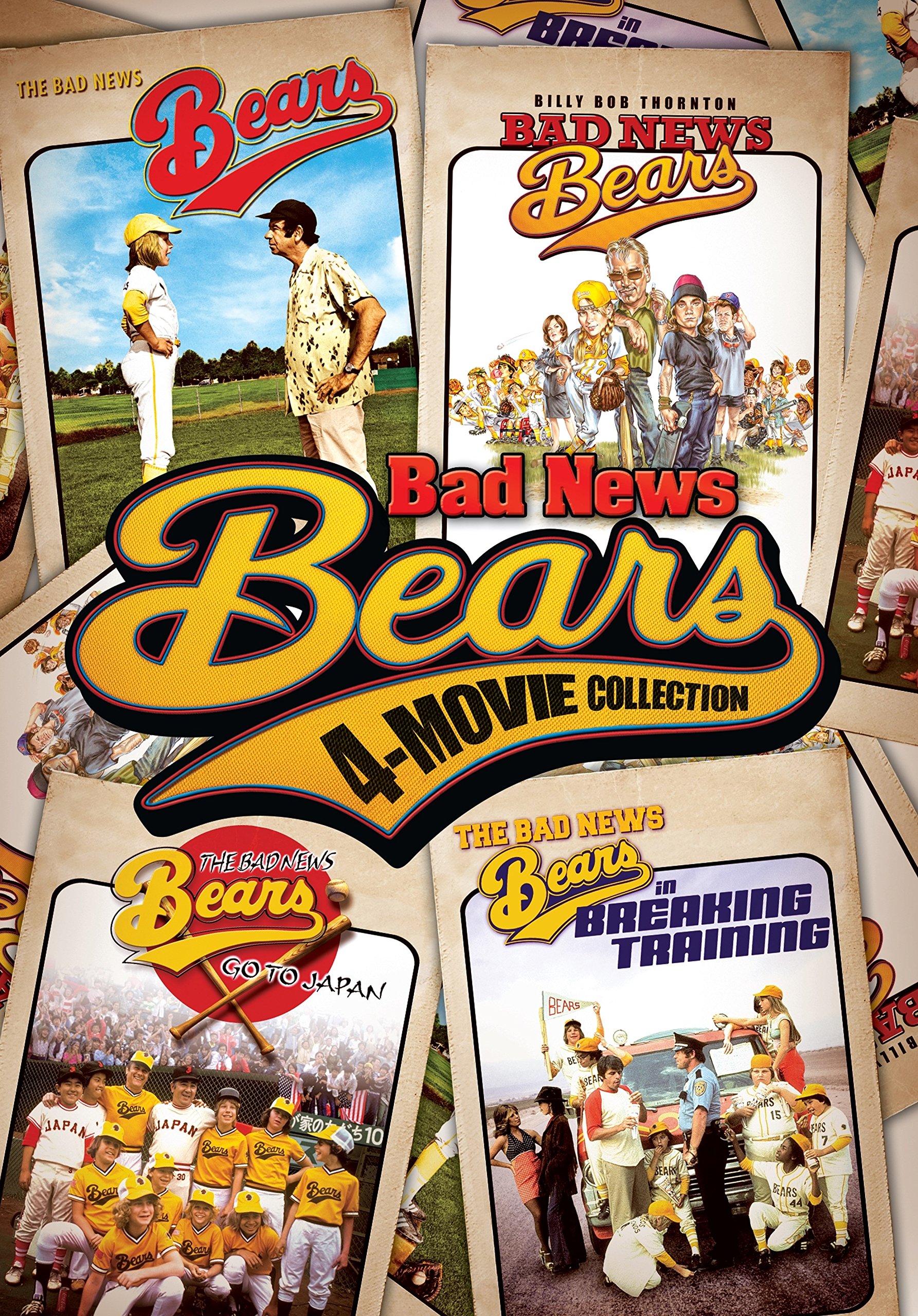 Bad News Bears saga completa para revivir el cine de tu infancia