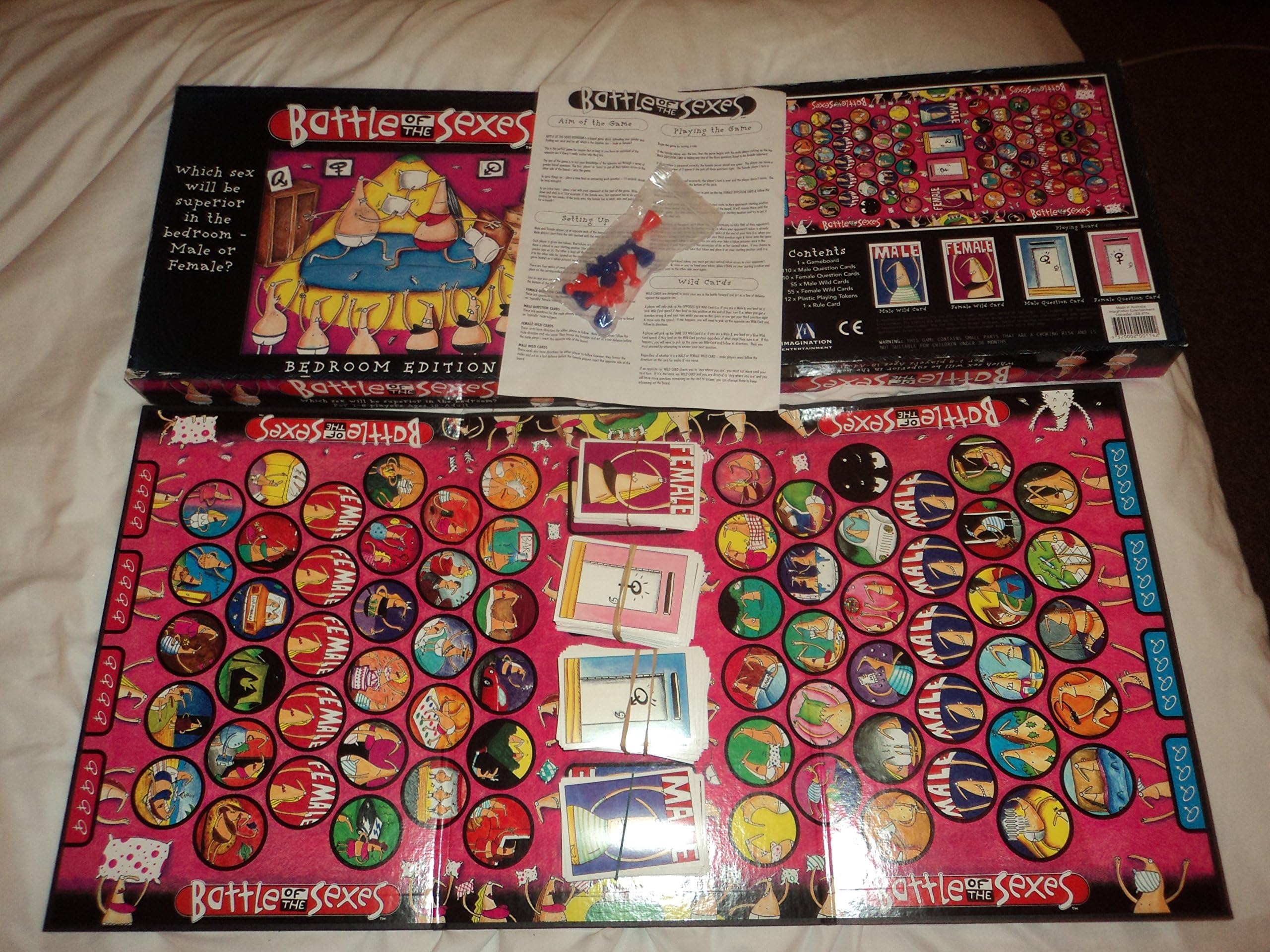 Imagination Entertainment Battle of the Sexes Bedroom