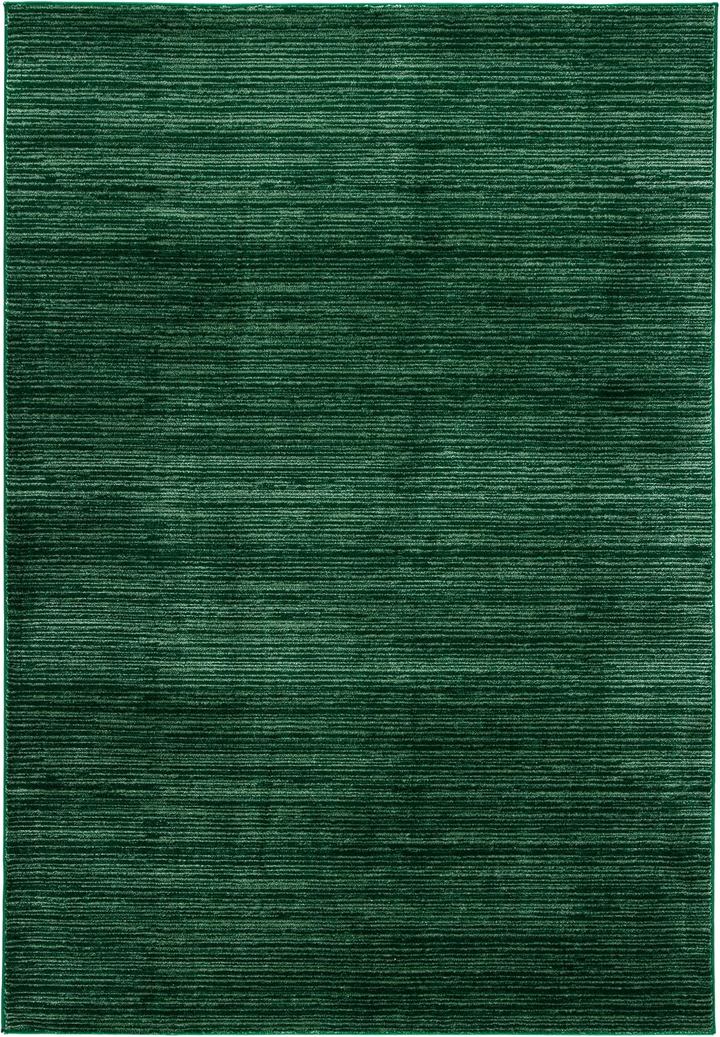 SAFAVIEH Vision Collection Accent Rug - 4' x 6', Dark Green, Modern Ombre Tonal Chic Design, Non-Shedding & Easy Care, Ideal for High Traffic Areas in Entryway, Living Room, Bedroom (VSN606Y)