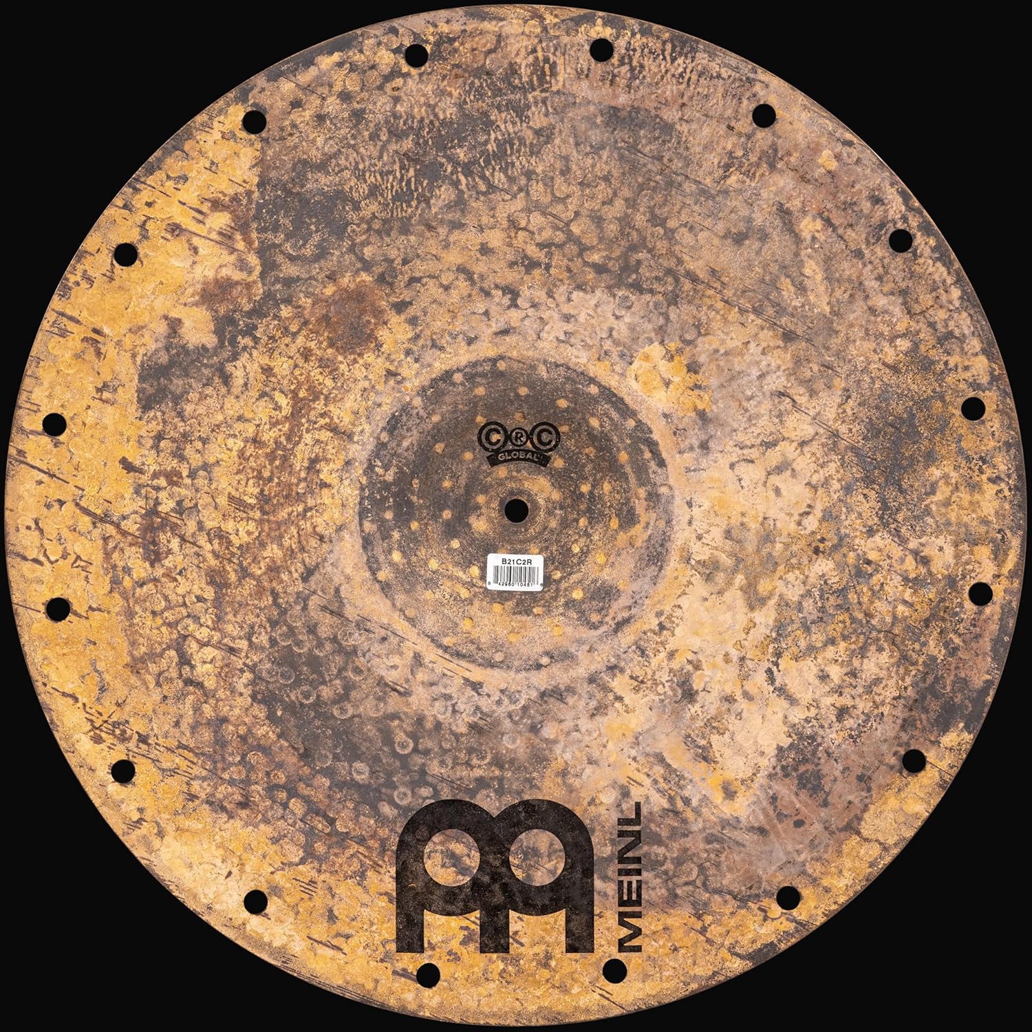Byzance Vintage 21" Chris Coleman Signature C Squared Ride — MADE IN TURKEY — Hand Hammered B20 Bronze, 2-YEAR WARRANTY