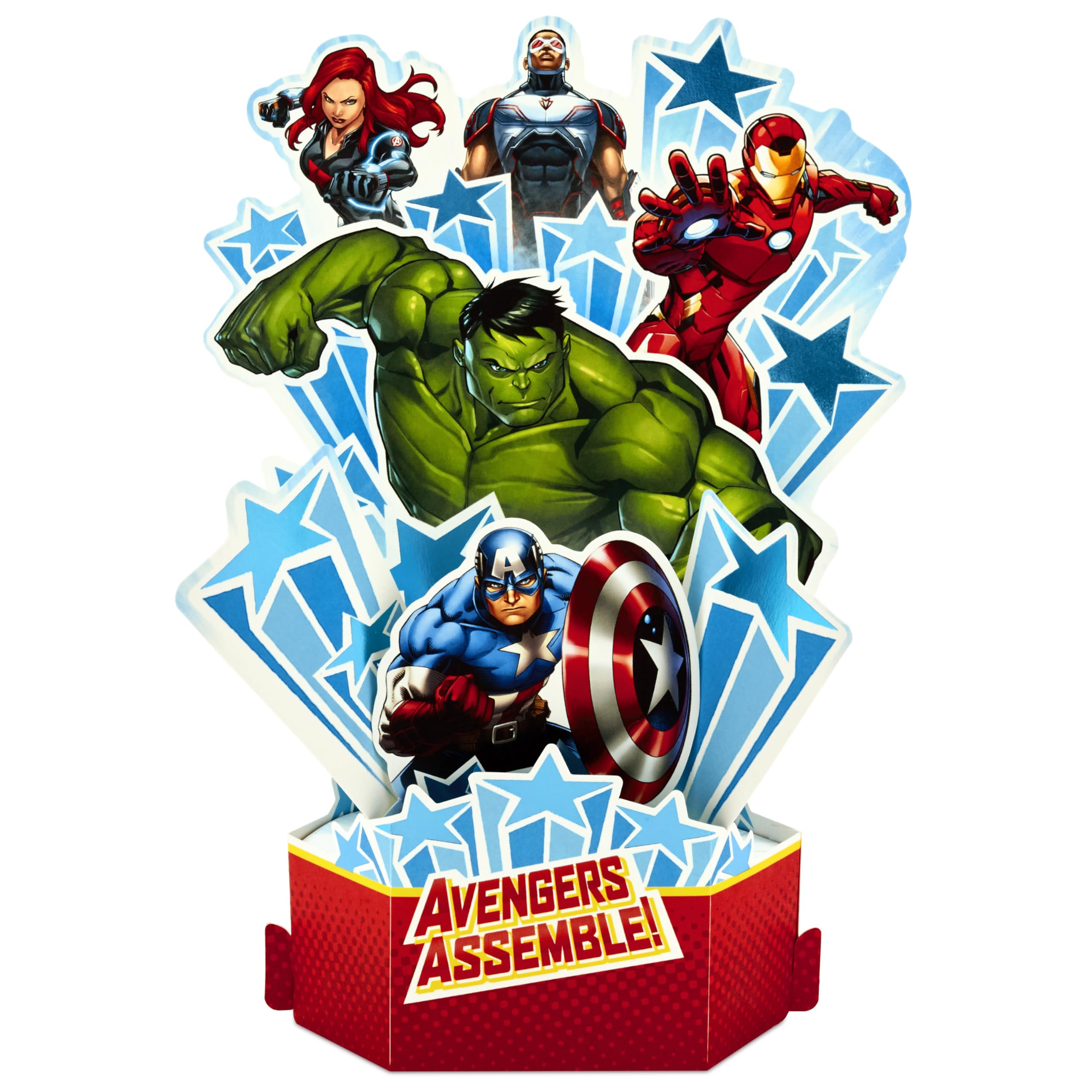 Amazon.co.jp: Hallmark アベンジャーズ ポップアップ バースデー