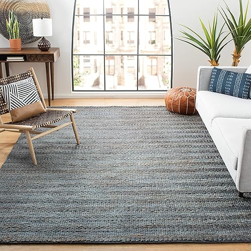 Vista 40 de SAFAVIEH Natural Fiber Collection - Alfombra decorativa de 2 x 3 pies, color lejía, tejido trenzado hecho a mano, ideal para zonas de alto tráfico