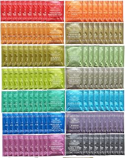 Harney & Sons 140-Count Assorted Tea Bag Sampler - 14 Premium Flavors for Offices, Gifts & Breakrooms