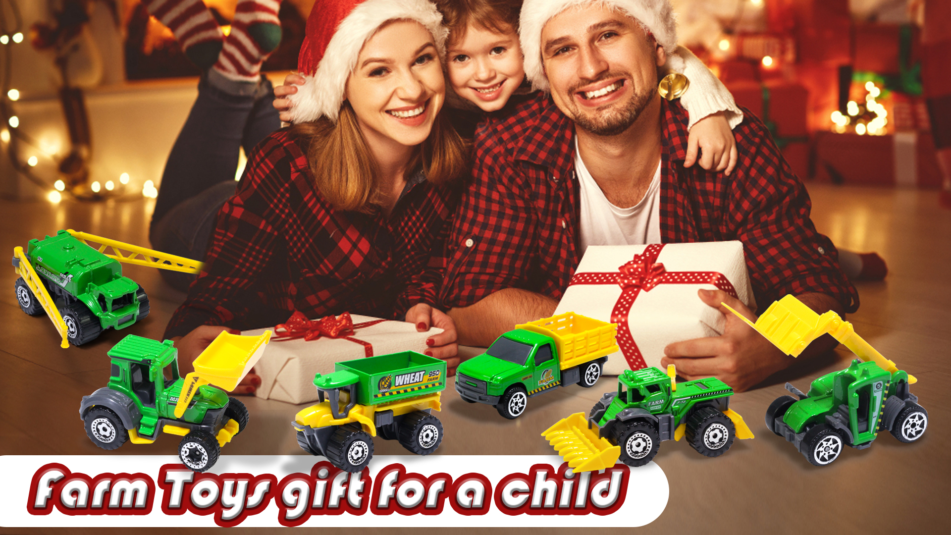 Amazon.com: Oriate Children Diecasting Farm Car Toy Set 6pcs