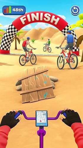 BMX Cycle Stunt Race 3D Simulator: Freestyle Bicycle Racing & Mega Ramp Adventure Games – vue 5