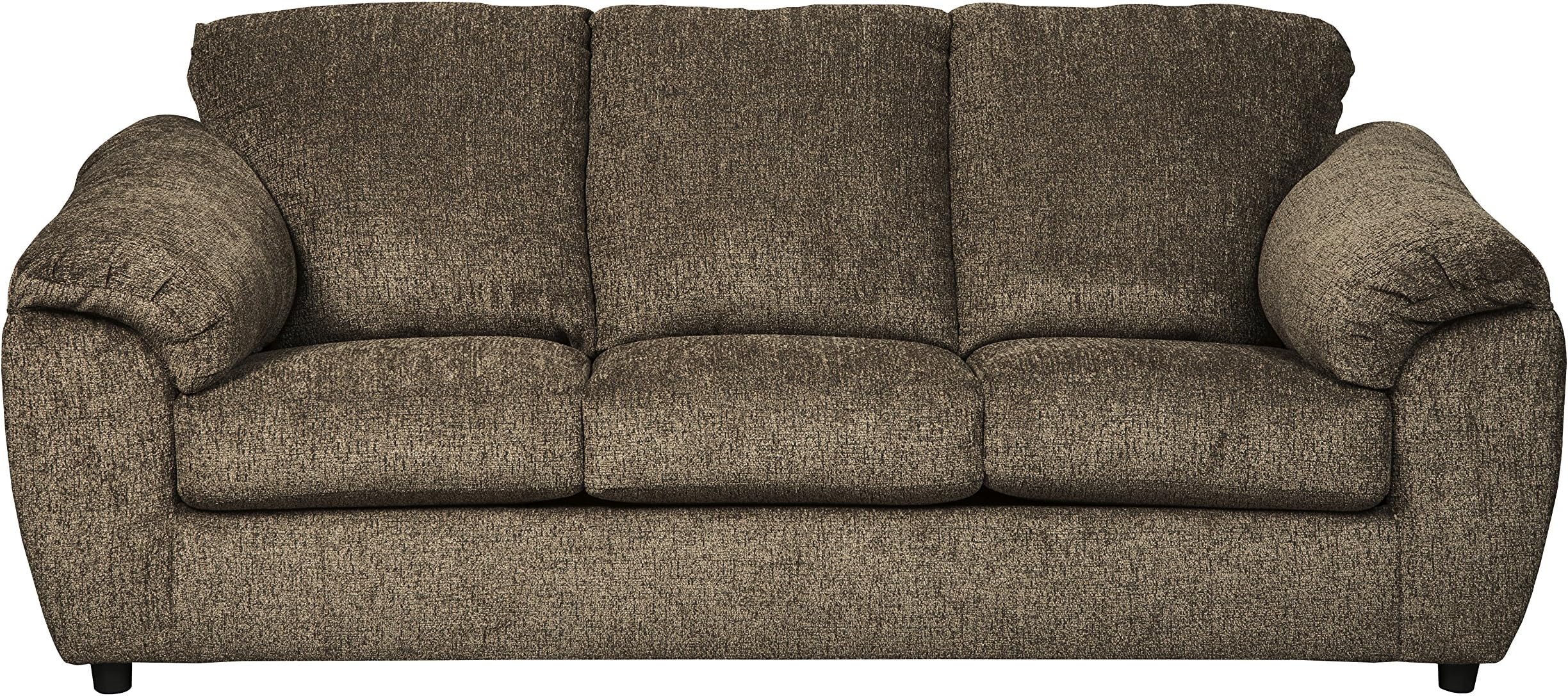 Ashley Furniture Signature Design - Azaline Contemporary Sofa Sleeper - Full Size Mattress - Umber