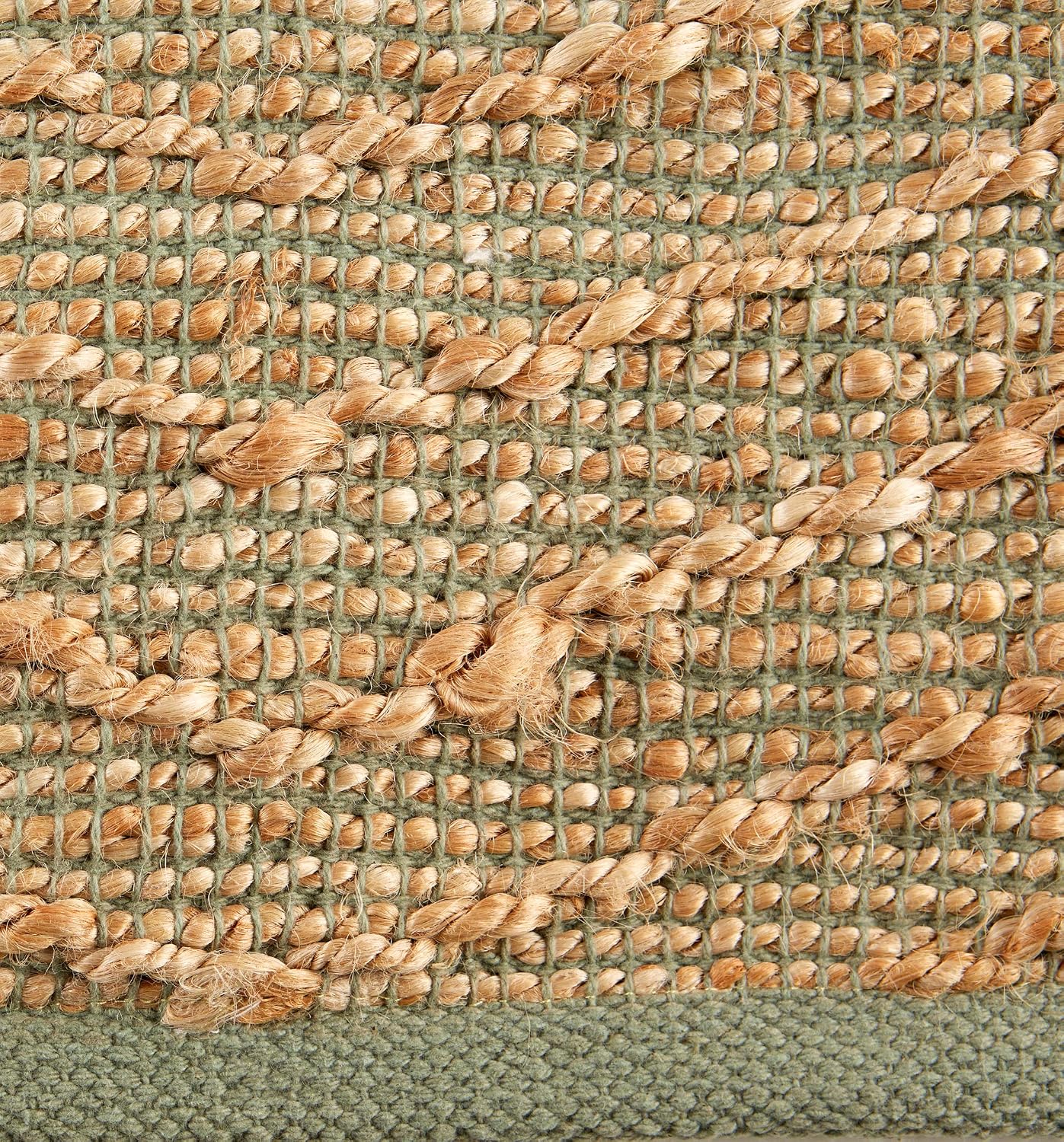 DII Woven Rugs Collection Hand-Loomed Jute, 2x3', Artichoke Chevron image 4