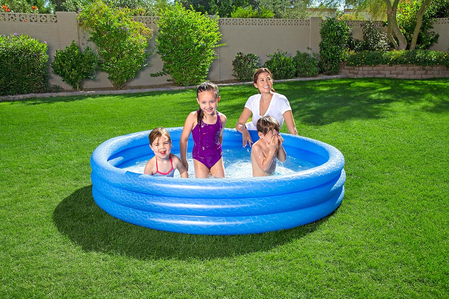 Bestway Play Paddling Pool | Inflatable Garden Pool for Toddlers and Kids, 1.83 m x 33 cm, Ages 2+, Assorted Colours