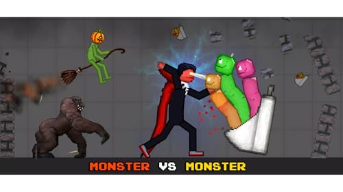 Toilet Monster Sandbox Ragdoll Battle Playground 3