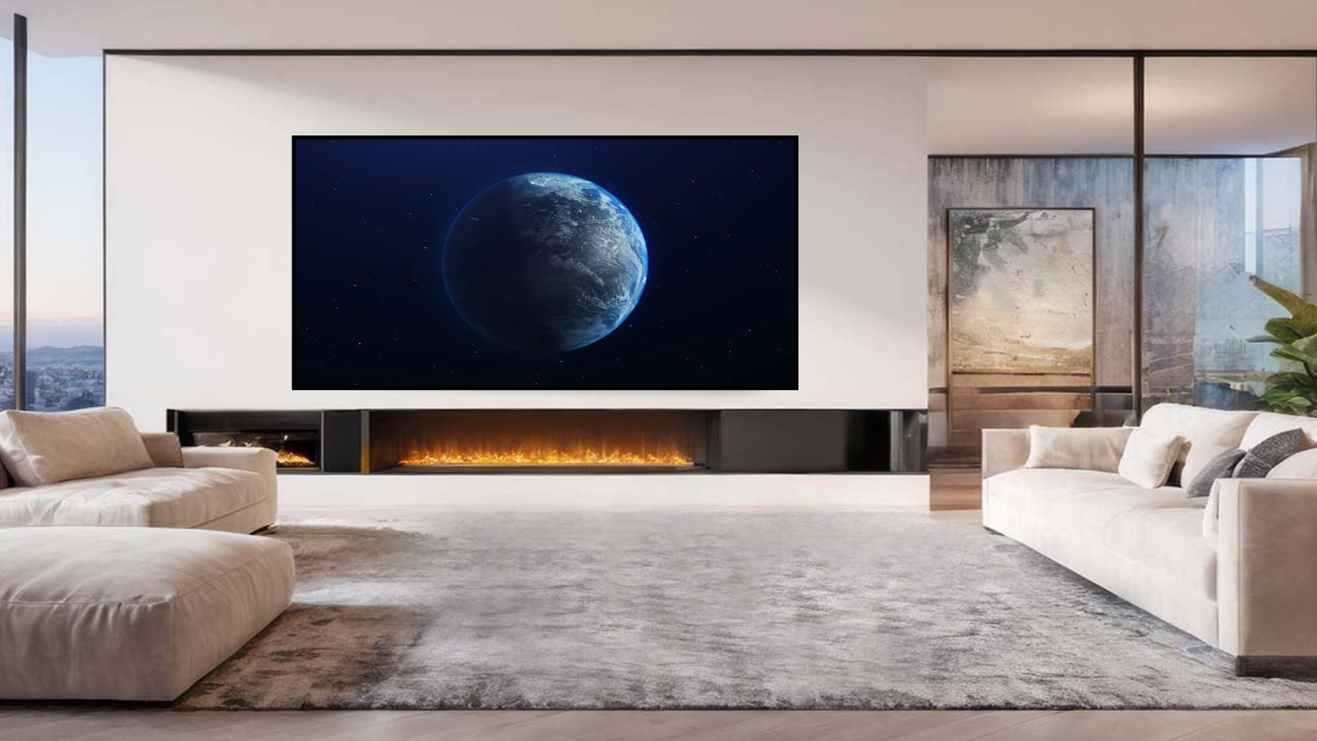 Planet Earth from Space 4K – Ultra HD Cosmic Screensaver TV